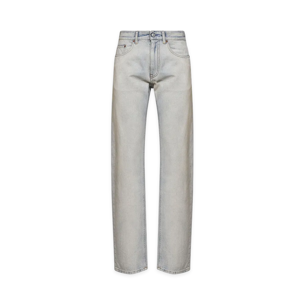 MM6 Maison Margiela Women's Jeans "Light Blue"