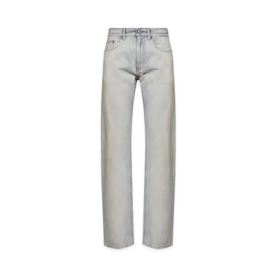 MM6 Maison Margiela Women's Jeans "Light Blue"
