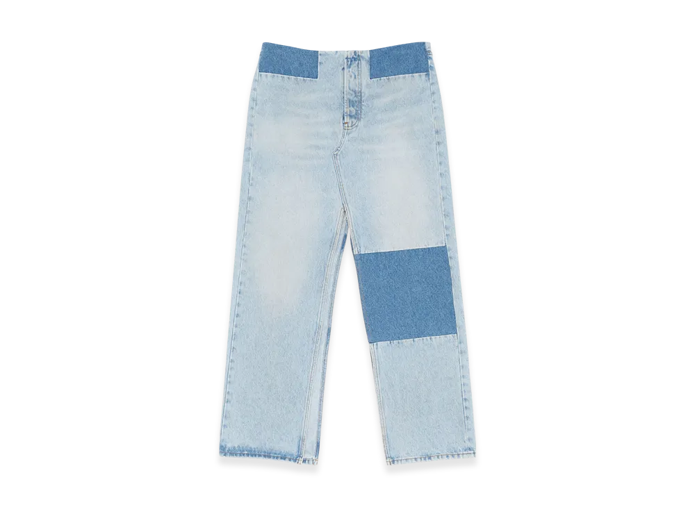 MM6 Maison Margiela Women's Long Denim Skirt "Blue"