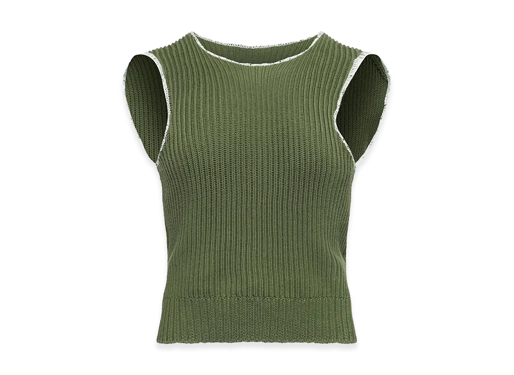 MM6 Maison Margiela Women's Top "Green"