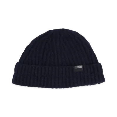 MM6 Maison Margiela Women's Beanie "Navy"