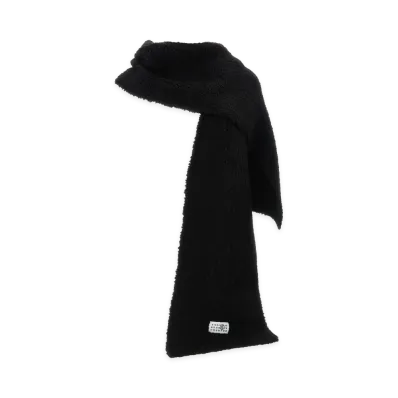 MM6 Maison Margiela Women's Numeric Signature MM6 Scarf "Black"