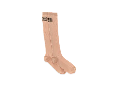 MM6 Maison Margiela Women's 'Bootleg' Socks "Pink"