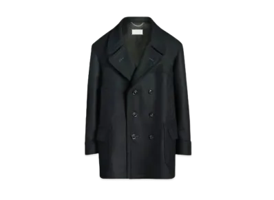 Maison Margiela Oversized Caban Coat "Black"