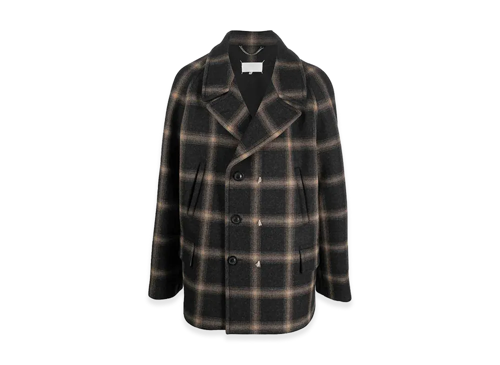 Maison Margiela Double-Breasted Coat "Black"