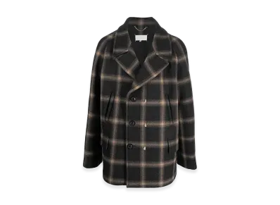 Maison Margiela Double-Breasted Coat "Black"