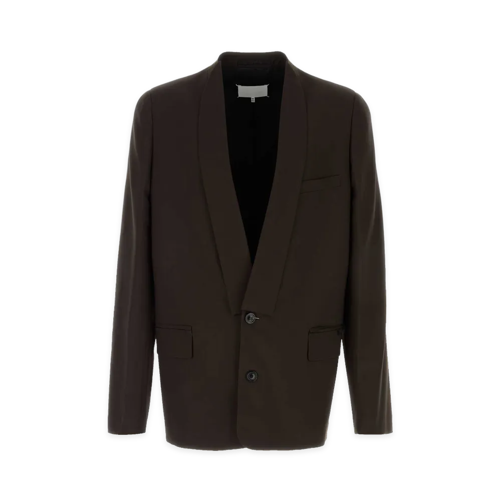 Maison Margiela Wool Blazer "Brown"