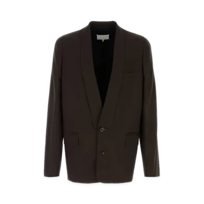Maison Margiela Wool Blazer "Brown"