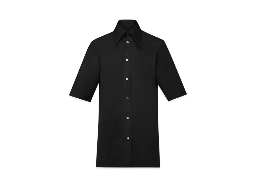 Maison Margiela Men's Pointed Collar Shirt "Black"