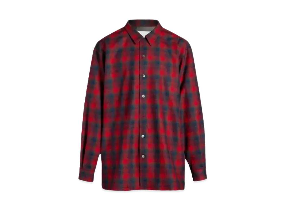 Maison Margiela Pendleton Oversized Shirt "Red"
