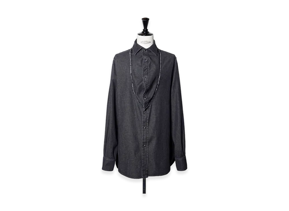 Maison Margiela Rebuild Collor Denim Shirts "Black"