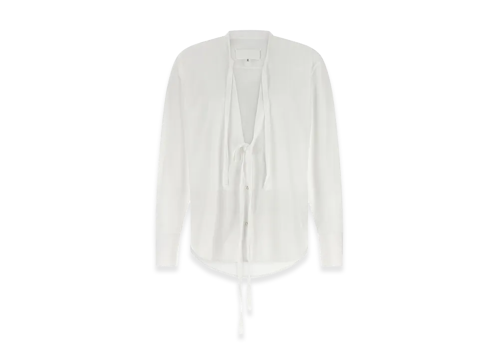 Maison Margiela Raw Cut Hem Shirt "White"