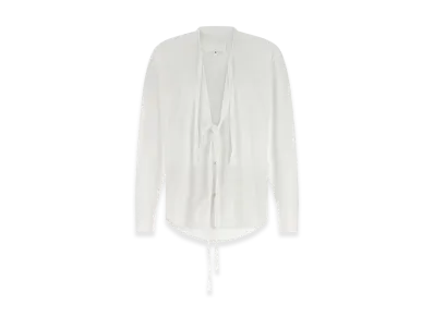 Maison Margiela Raw Cut Hem Shirt "White"
