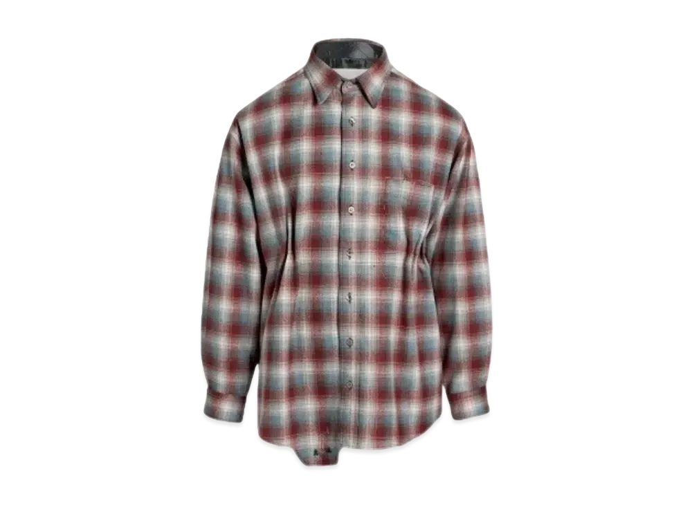 Maison Margiela Pendleton Playsuit Shirt "Last"