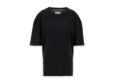 Maison Margiela Women's Cotton Oversize T-Shirt "Black"