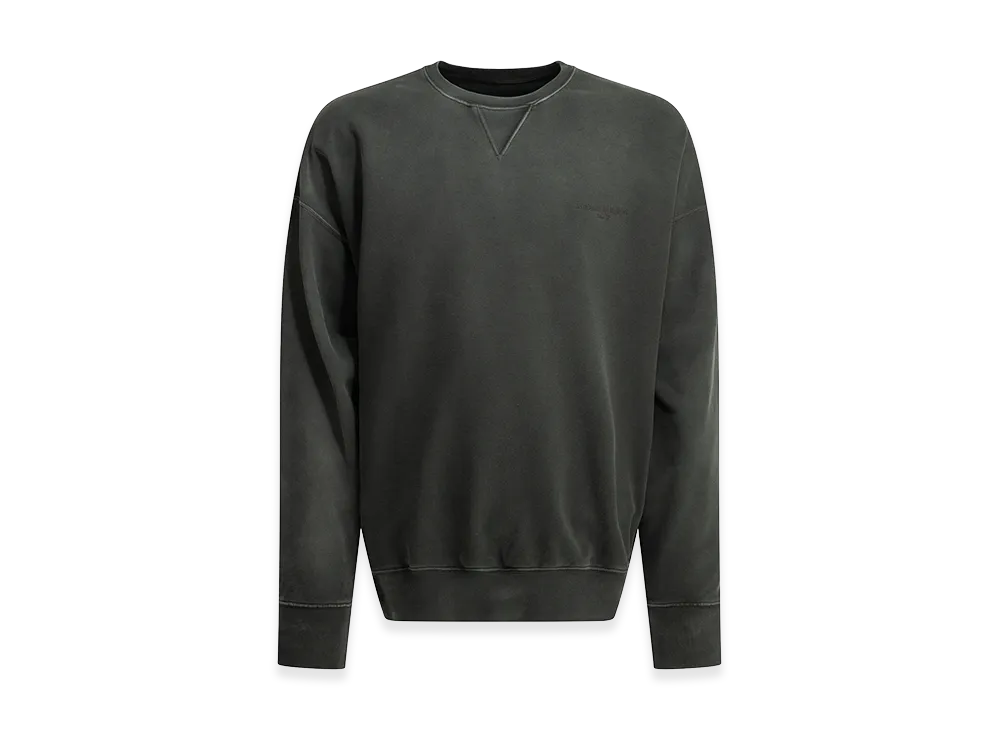 Maison Margiela Crewneck Sweatshirt With Logo "Black"