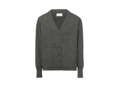 Maison Margiela Men's Cashmere Knit Cardigan "Derby Gray"