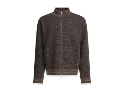 Maison Margiela Wool Zipper Sweater "Brown"
