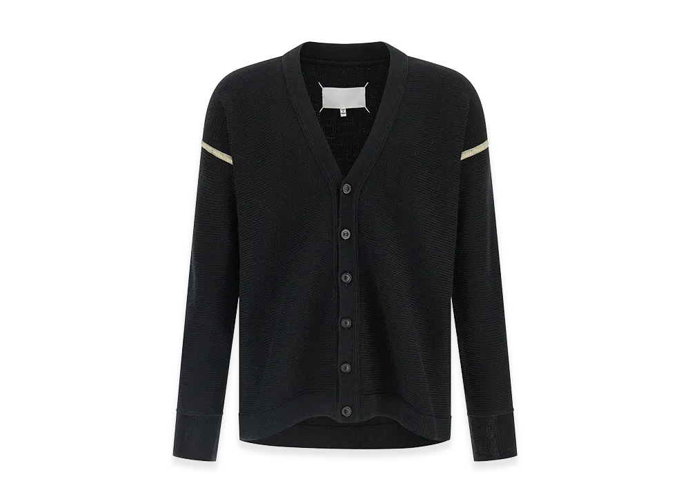 Maison Margiela Elbow Patch Cardigan "Black"