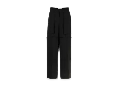 Maison Margiela Satin Wide-Leg Pant "Black"