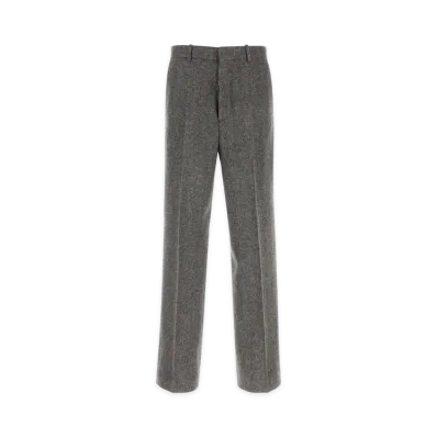 Maison Margiela Wool Tailored Trousers "Gray"