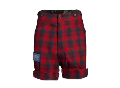 Maison Margiela Pendleton Shorts "Red"