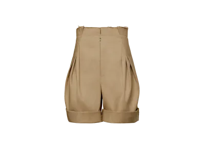 Maison Margiela Men's Skater Chino Shorts "Pink Beige"