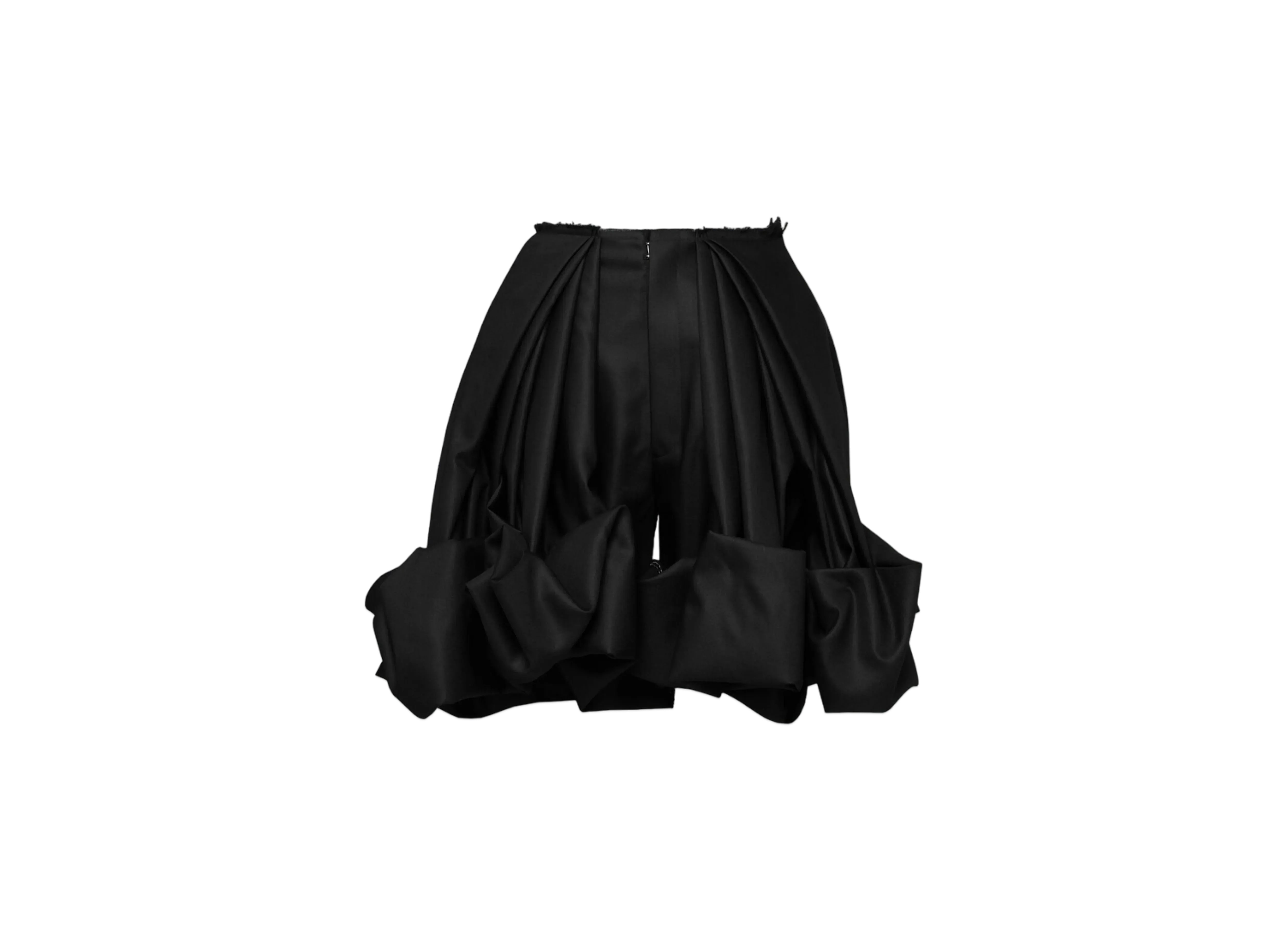 Maison Margiela Men's Wool Mohair Shorts "Black"
