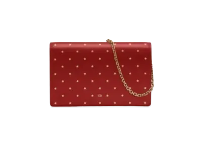 Dior Curfskin Wallet "Red"