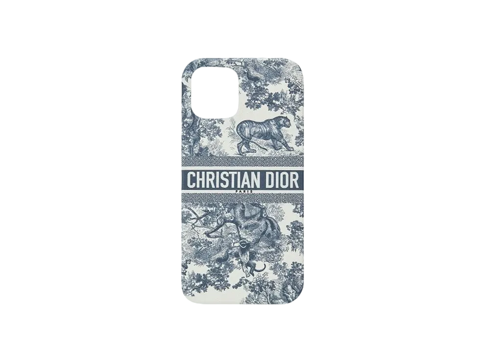 Dior Diortravel Cover For Iphone 12 And 12 Pro "Blue"