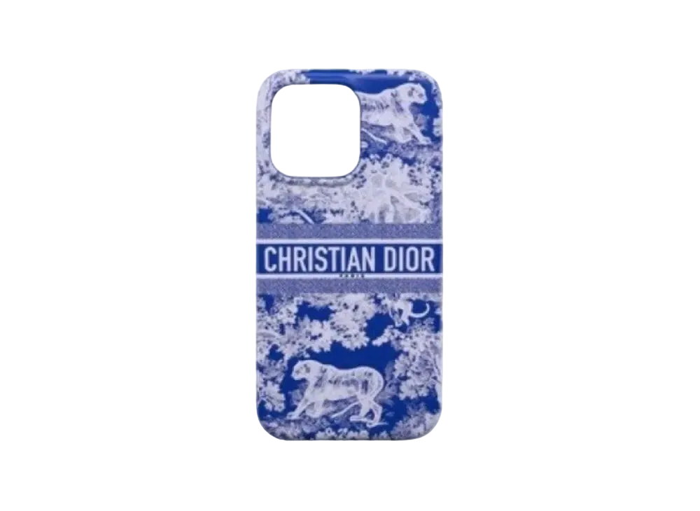 Dior iPhone 13 Pro Mobile Phone Case "Blue"