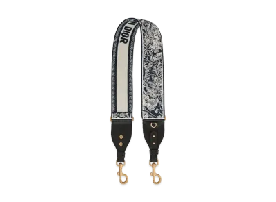 Dior Shoulder Strap With Ring "Blue"
