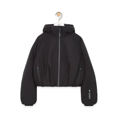 LOEWE x On Women's Cropped Puffer Jacket (Technical Shell) "Black"