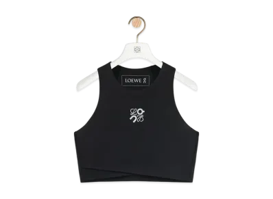 LOEWE x On Women's Performance Top in Technical Jersey "Black"