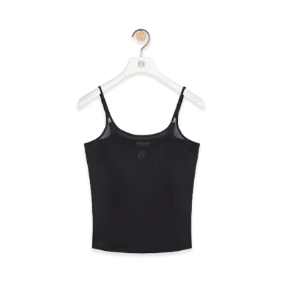 LOEWE x On Women's Strappy Top (Technical Jersey) "Black"