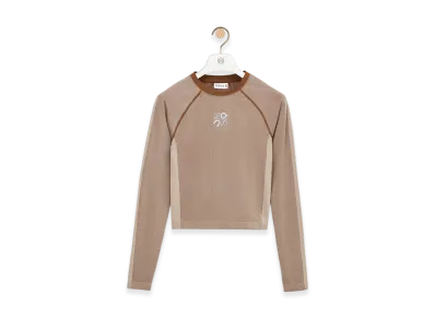 LOEWE x On Long-Sleeved Top (Technical Jersey) "Ivory"
