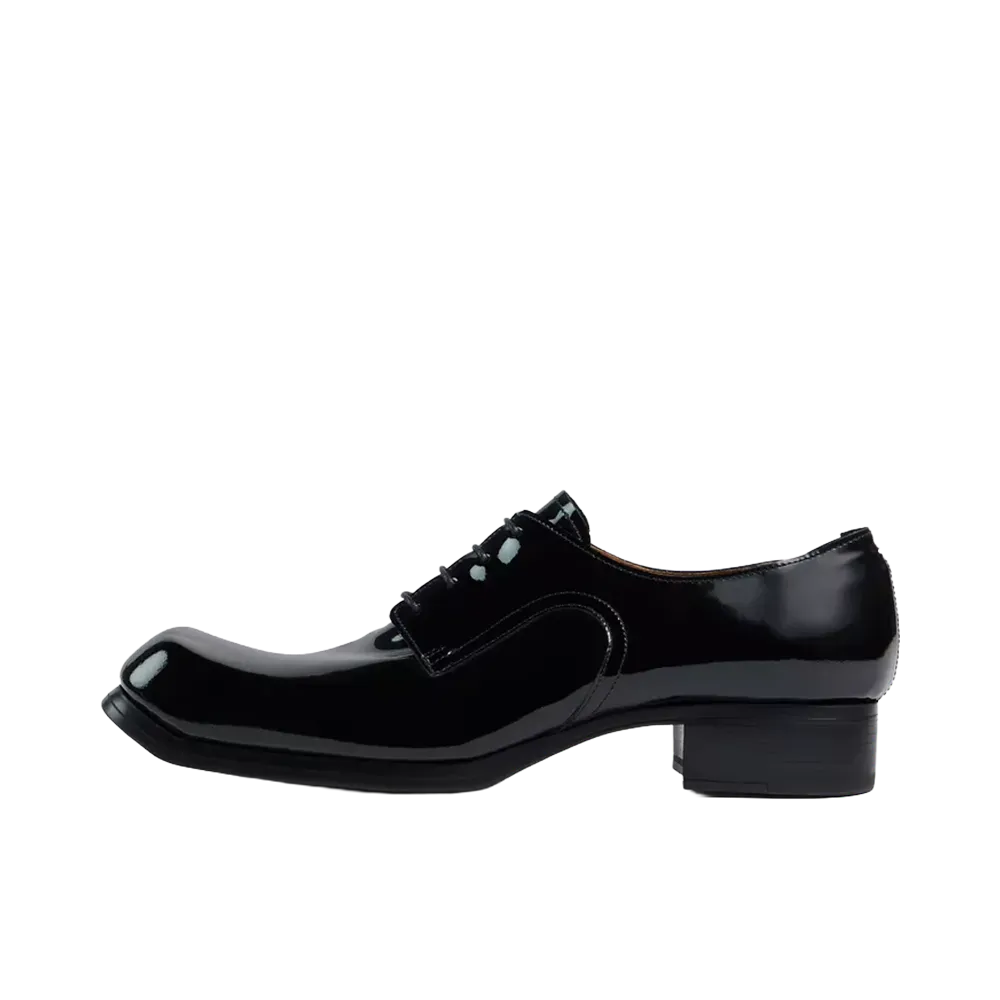 Maison Margiela Float Patent Lace-Up "Black"