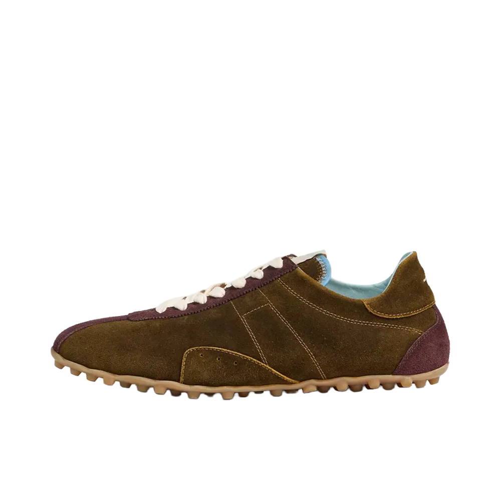 Maison Margiela Sprinters Washed Suede Sneaker "Brown"