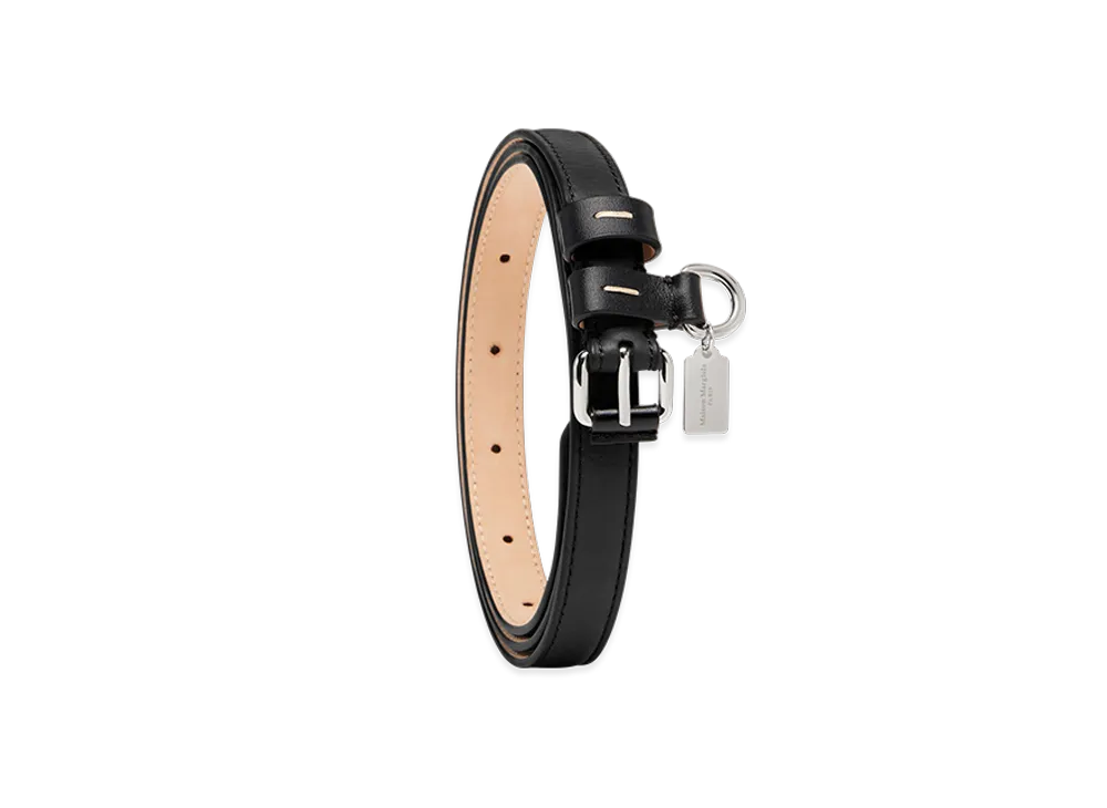 Maison Margiela Contrast Leather Belt "Black"