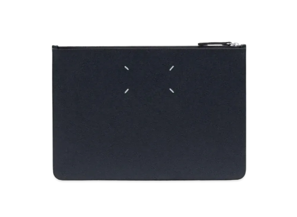 Maison Margiela Bovine Leather Large Pouch "Black"