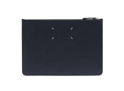 Maison Margiela Bovine Leather Large Pouch "Black"