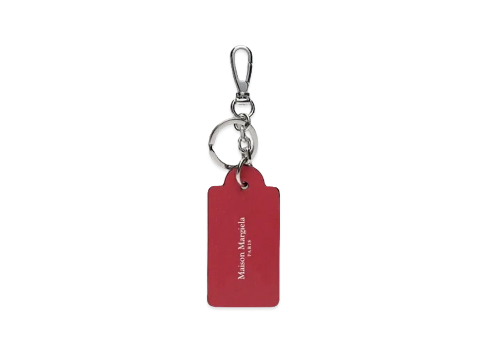 Maison Margiela Four Stitches Keyring "Black/Red"