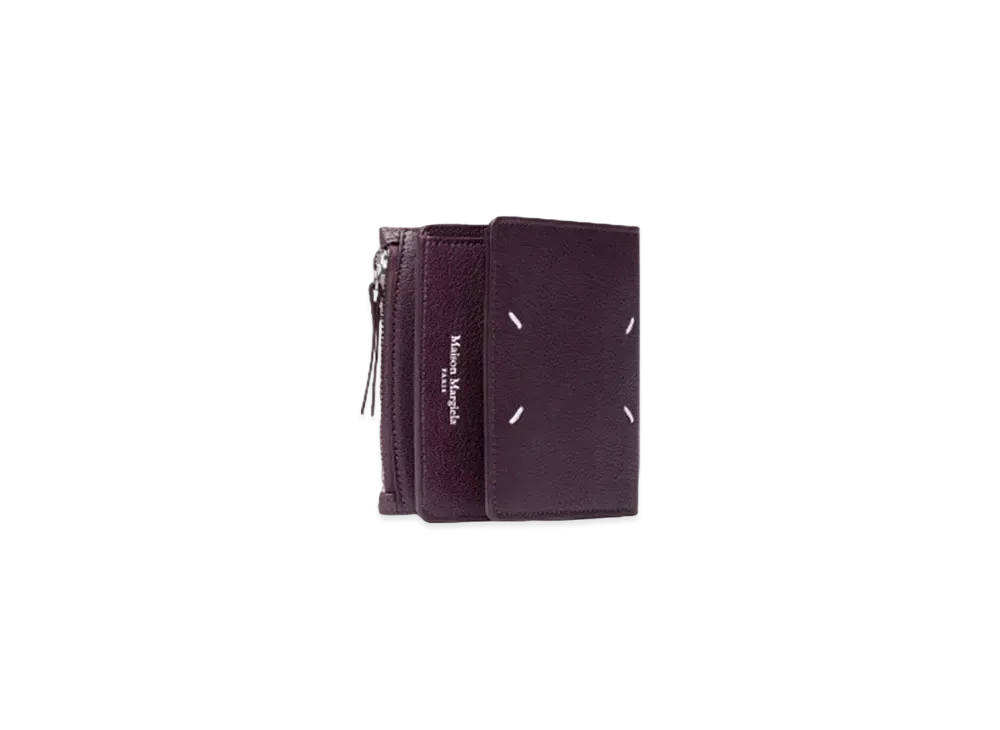 Maison Margiela Flip Flap Wallet "Merlot"