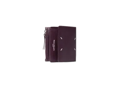 Maison Margiela Flip Flap Wallet "Merlot"