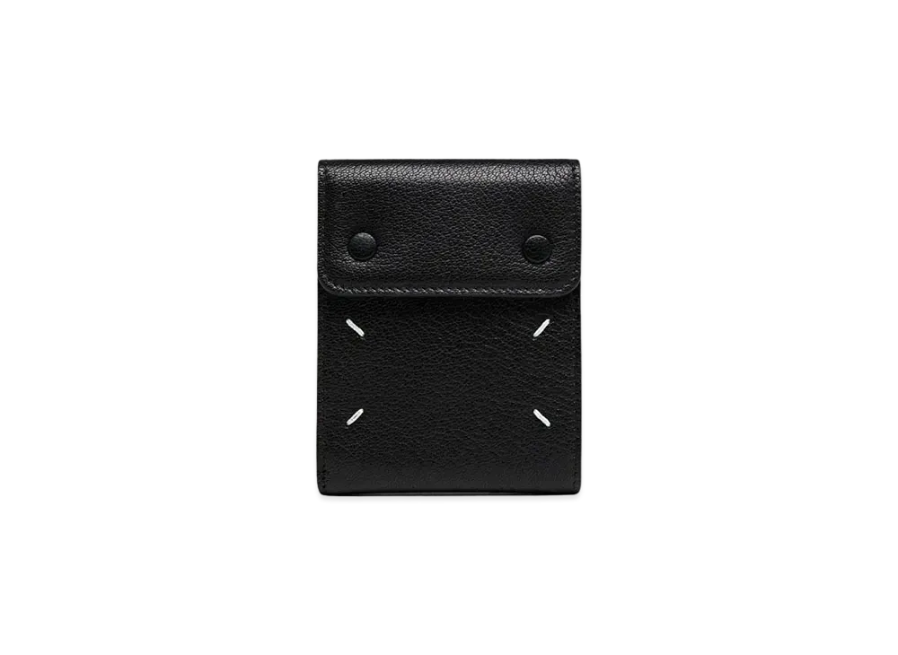 Maison Margiela Snap Closure Bi-fold Wallet "Black"