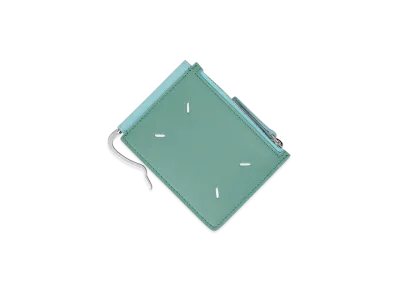 Maison Margiela Money Clip Wallet Slim 2 Pincer "Lightblue/Green"