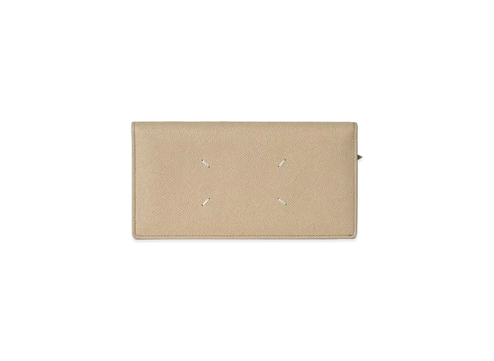 Maison Margiela Long Slim Wallet "Almond"