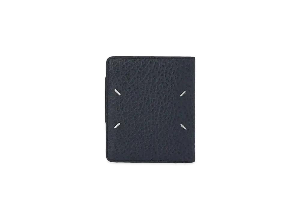 Maison Margiela Grainy Flap Wallet "Slate Blue"