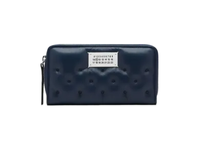 Maison Margiela Glam Slam Embroidered Wallet "Dark Blue"