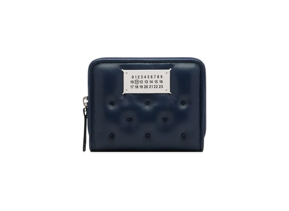 Maison Margiela Glam Slam Embroidered Wallet Small "Dark Blue"